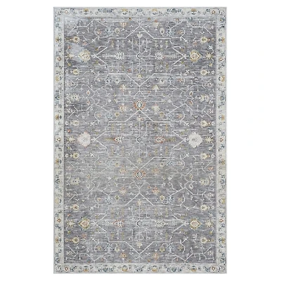 Gray Ivory Area Rug, 7x9