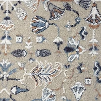 Vista Blue Beige Area Rug, 5x7