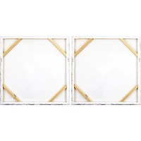 White Angelic Horses 2-pc. Canvas Art Set