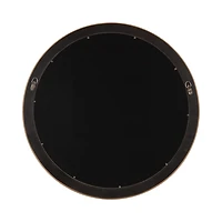 Gold Ornate Round Willow Wall Mirror