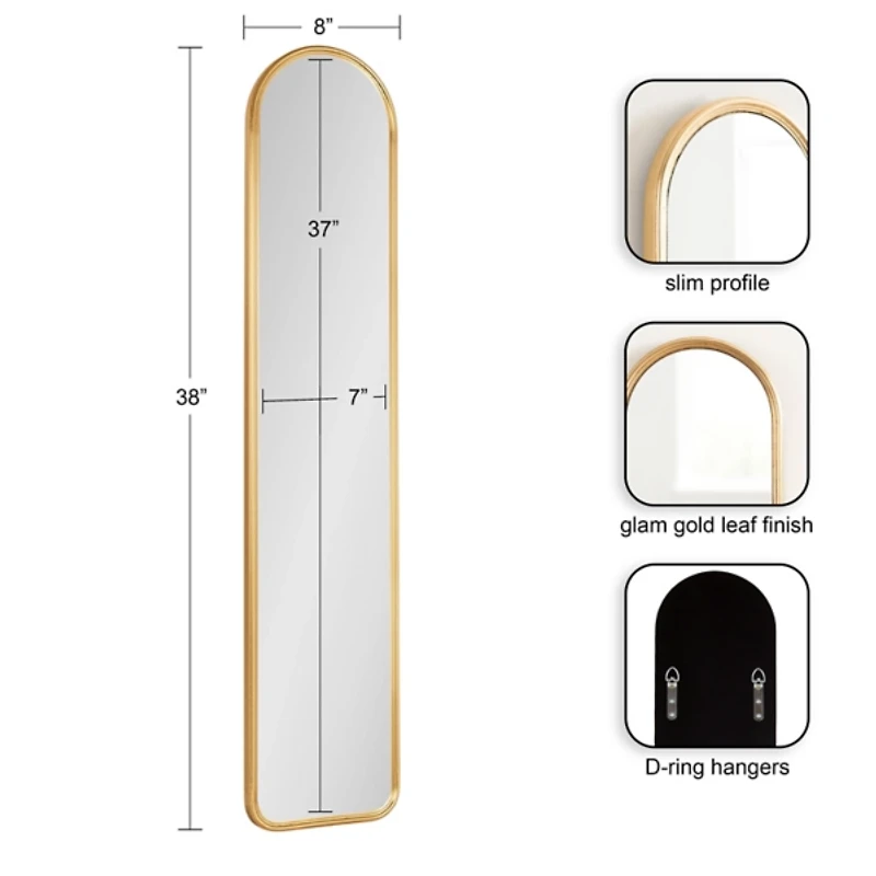 Caskill Gold Arch Wall Mirror