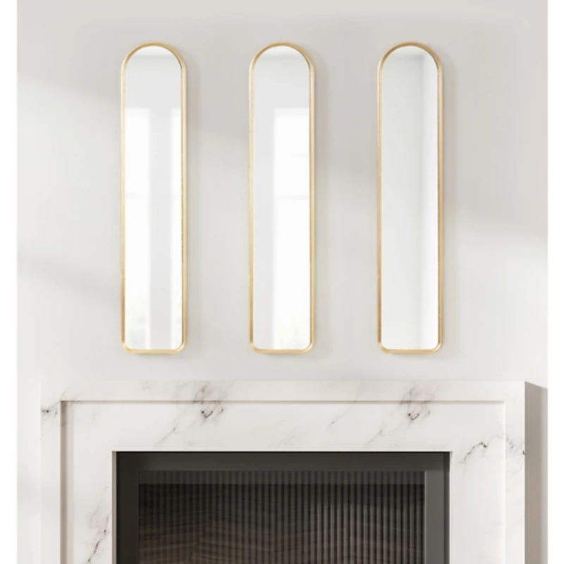 Caskill Gold Arch Wall Mirror