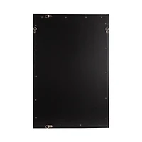 Black Geometric Rectangle Wall Mirror