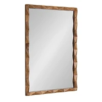 Brown Geometric Ellie Wall Mirror