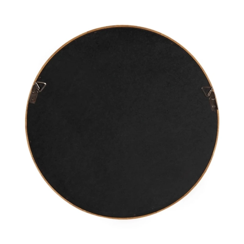 Bronze Caroline Round Wall Mirror