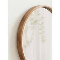 Bronze Caroline Round Wall Mirror