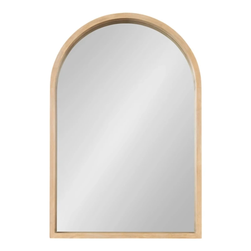 Natural Sutton Arched Wall Mirror