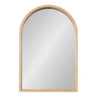 Natural Sutton Arched Wall Mirror