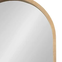 Natural Sutton Arched Wall Mirror