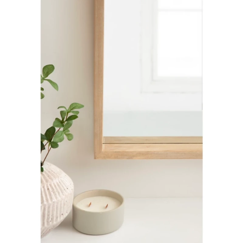 Natural Sutton Arched Wall Mirror