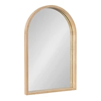 Natural Sutton Arched Wall Mirror