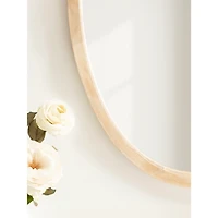 Natural Haven Oval Wall Mirror