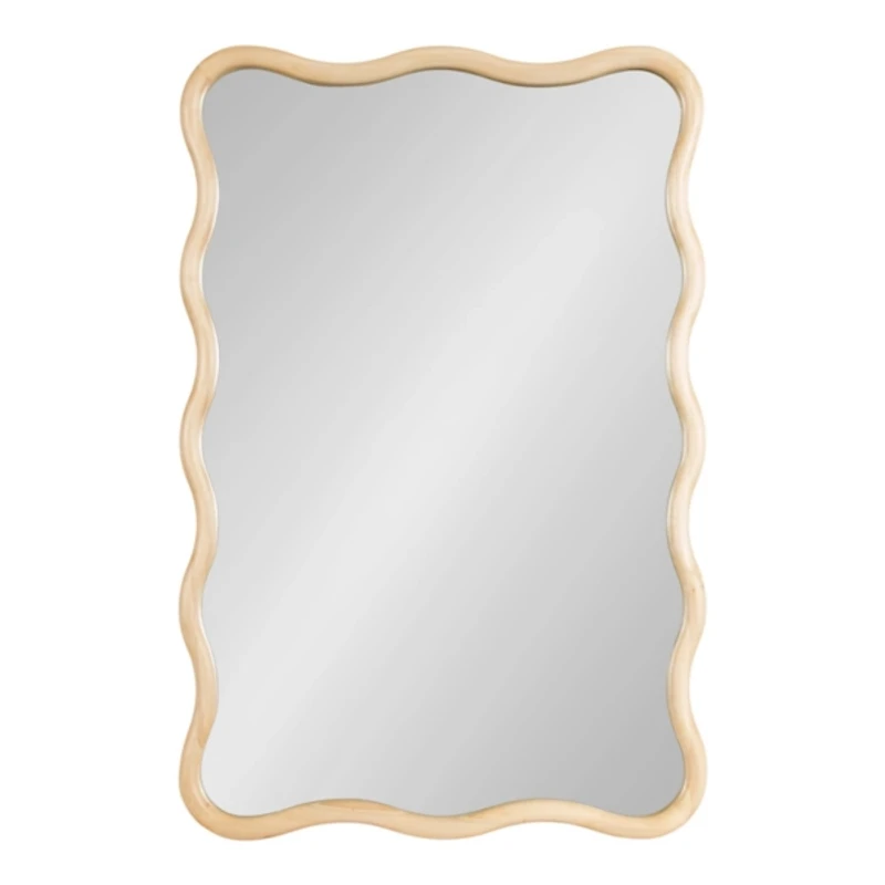 Natural Scalloped Harlow Wall Mirror