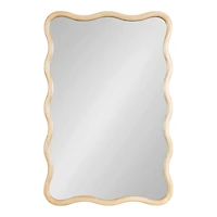 Natural Scalloped Harlow Wall Mirror