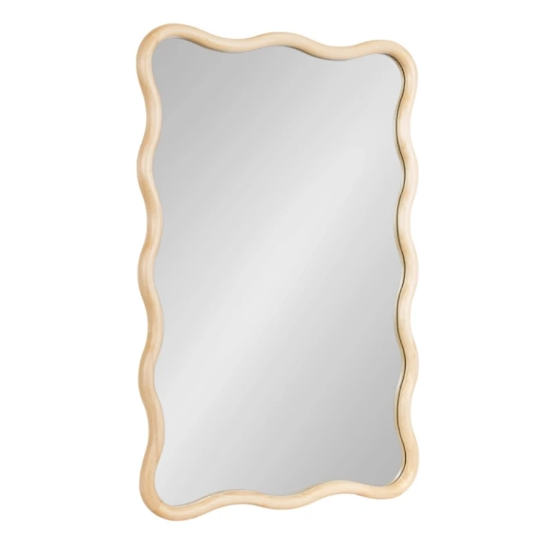 Natural Scalloped Harlow Wall Mirror