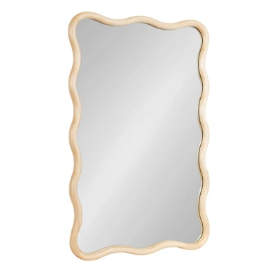 Natural Scalloped Harlow Wall Mirror