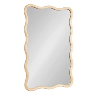 Natural Scalloped Harlow Wall Mirror