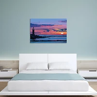 Lighthouse Coastal Canvas Art Print
