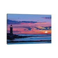 Lighthouse Coastal Canvas Art Print