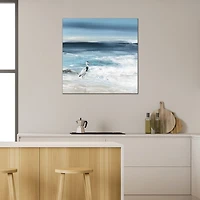 Tidal Sea Bird Canvas Art Print
