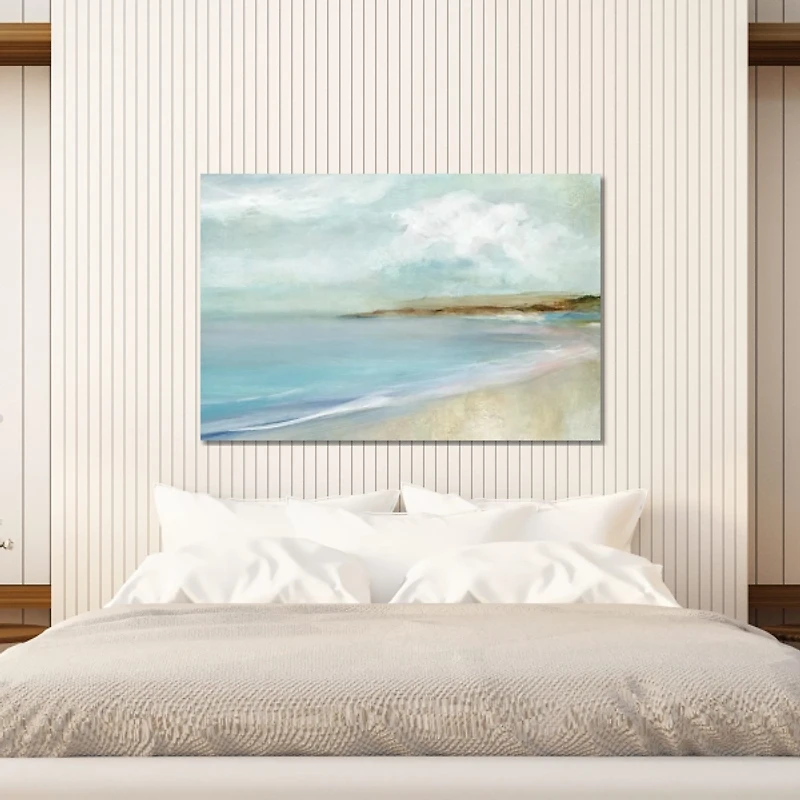 Secluded Beach Canvas Art Print