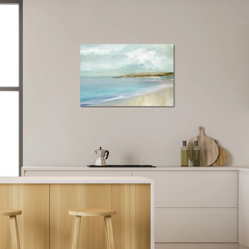Secluded Beach Canvas Art Print