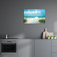 Beach Relaxation Canvas Art Print