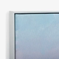 Pastel Horizons Framed Canvas Art Print