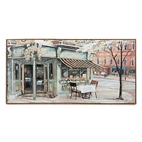 Summer in France Framed Canvas Art Print