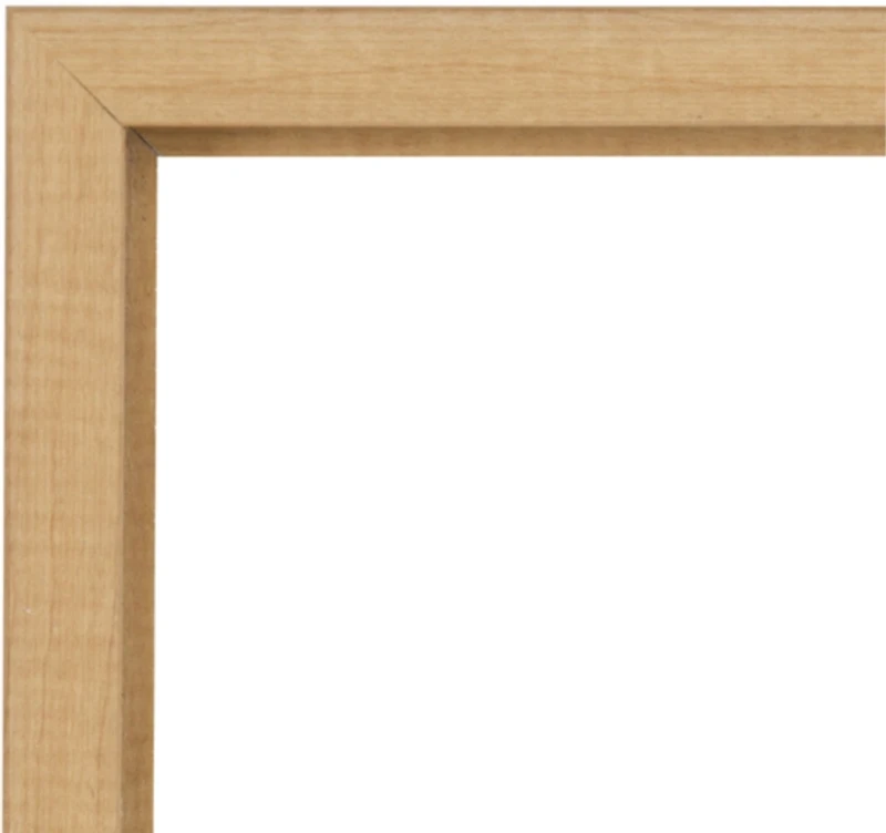 Cattail Abstract Framed Canvas Art Print