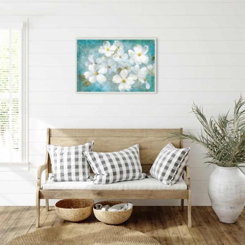 Indiness Blossom Framed Canvas Art Print