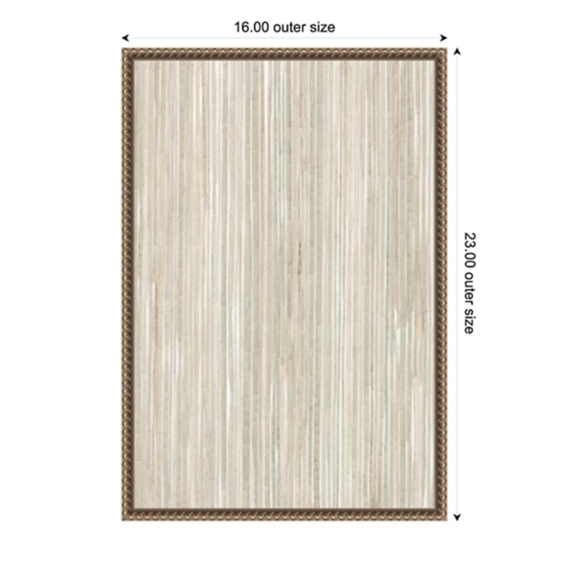 Neutral Framed Canvas Art Print