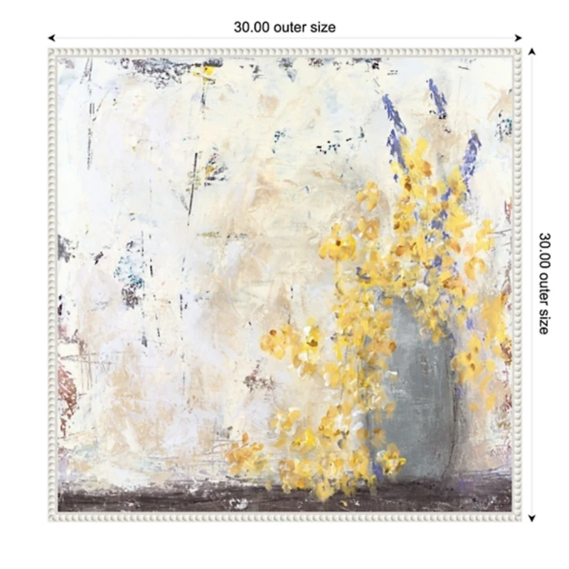 Rustic Romance Framed Canvas Art Print