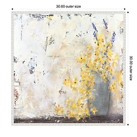 Rustic Romance Framed Canvas Art Print