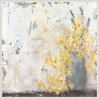 Rustic Romance Framed Canvas Art Print