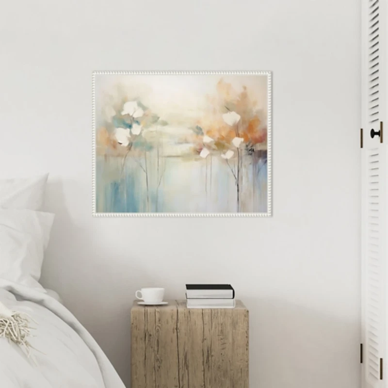 Strength of Delight Framed Canvas Art Print