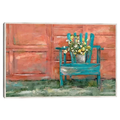 Color Me Country Framed Canvas Art Print