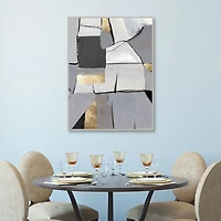 Metropolitan Impressions Framed Canvas Art Print