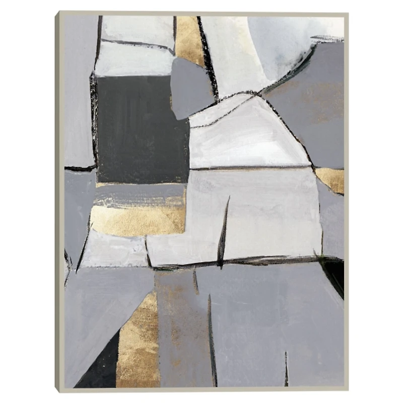 Metropolitan Impressions Framed Canvas Art Print