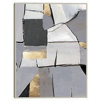 Metropolitan Impressions Framed Canvas Art Print