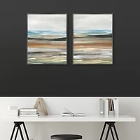 Layers of Nature Framed Canvas Art Prints
