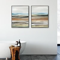 Layers of Nature Framed Canvas Art Prints