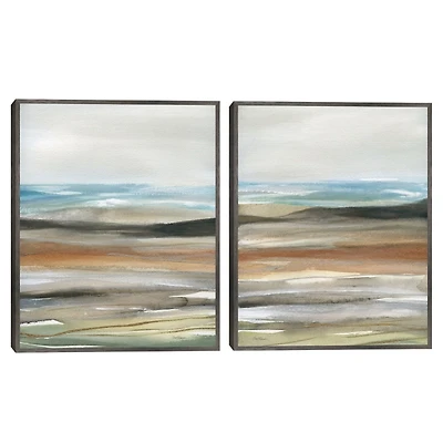 Layers of Nature Framed Canvas Art Prints