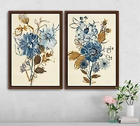 Down to Earth Framed Canvas Art Prints, Set of 2