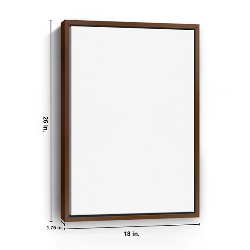 Down to Earth Framed Canvas Art Prints, Set of 2