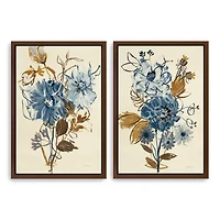 Down to Earth Framed Canvas Art Prints, Set of 2