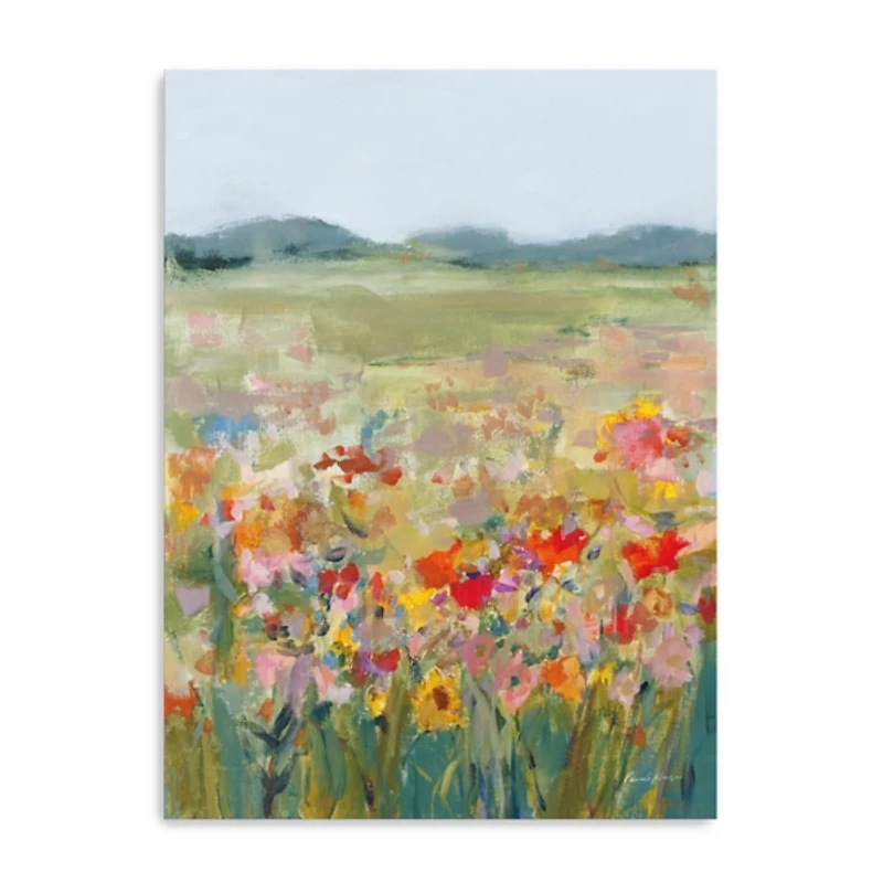 Wildflower Meadow Canvas Art Print