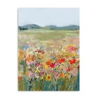 Wildflower Meadow Canvas Art Print