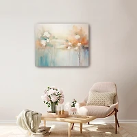 Fall Trees Abstract Canvas Art Print