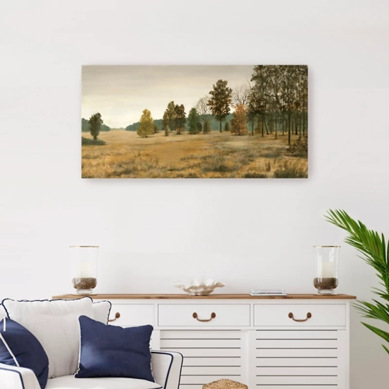Panorama Tree Landscape Canvas Art Print